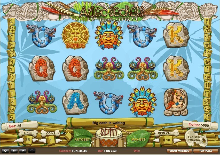 Aztec Secrets Slot Review