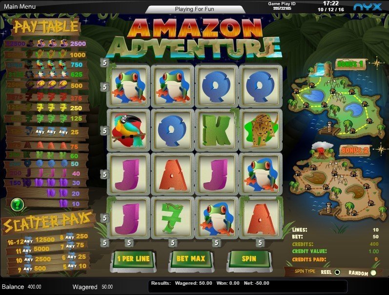 Amazon Adventure Slot Review