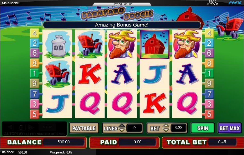 Barn Yard Boogie Slot Review