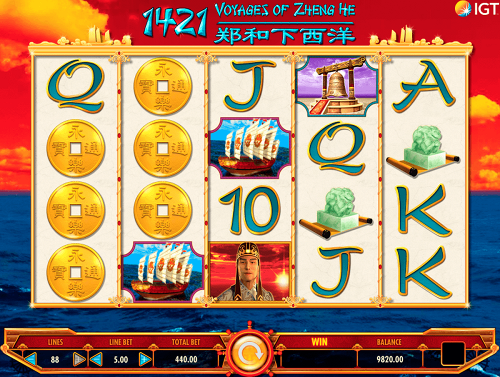 1421 Voyages Of Zheng He Slot Review