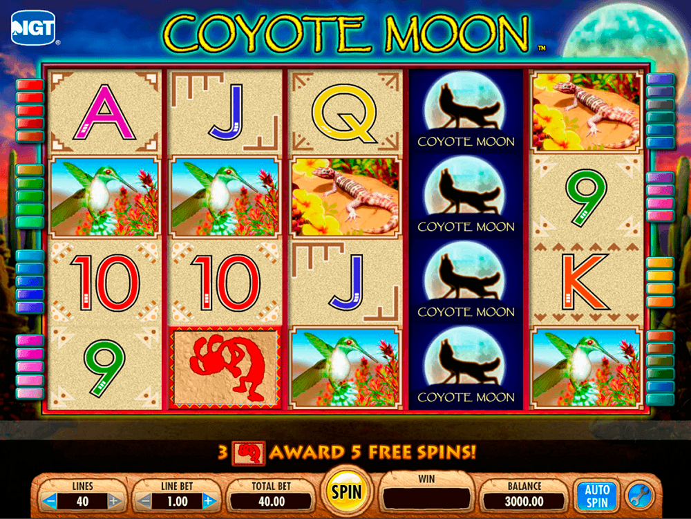 Coyote Moon Slot Review