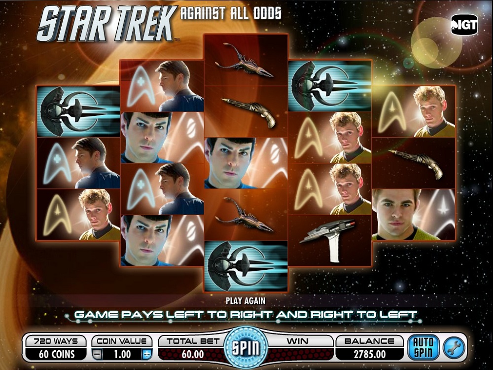 Star Trek Against All Odds Slot Review