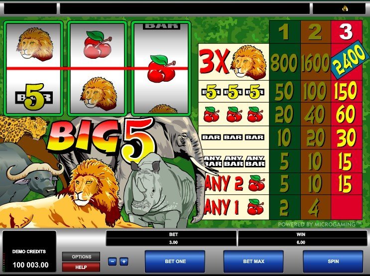 Big 5 Slot Review