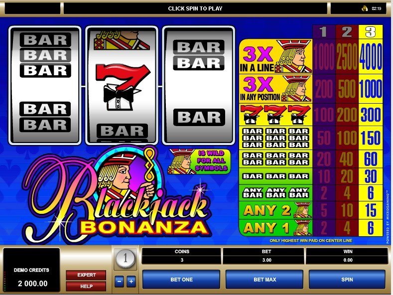 Blackjack Bonanza Slot Review