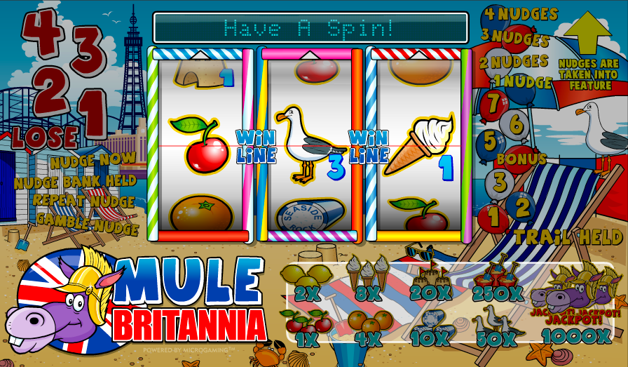 Mule Britannia Slot Review