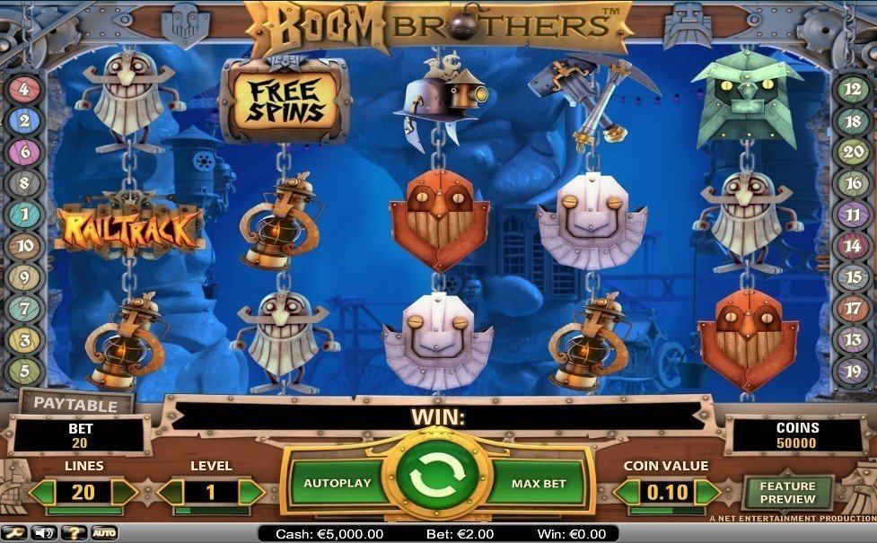 Boom Brothers Slot Review