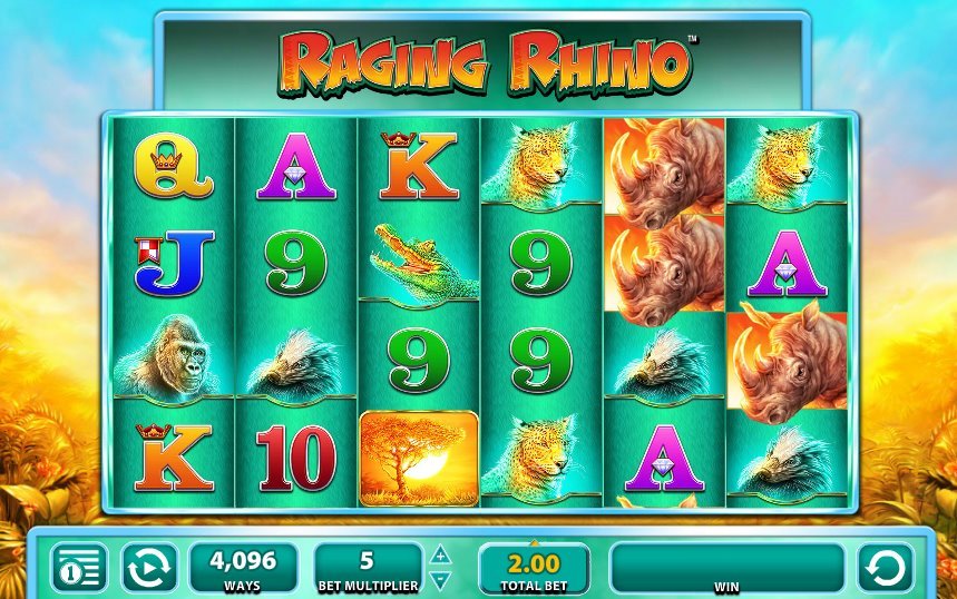 Raging Rhino Slot Review